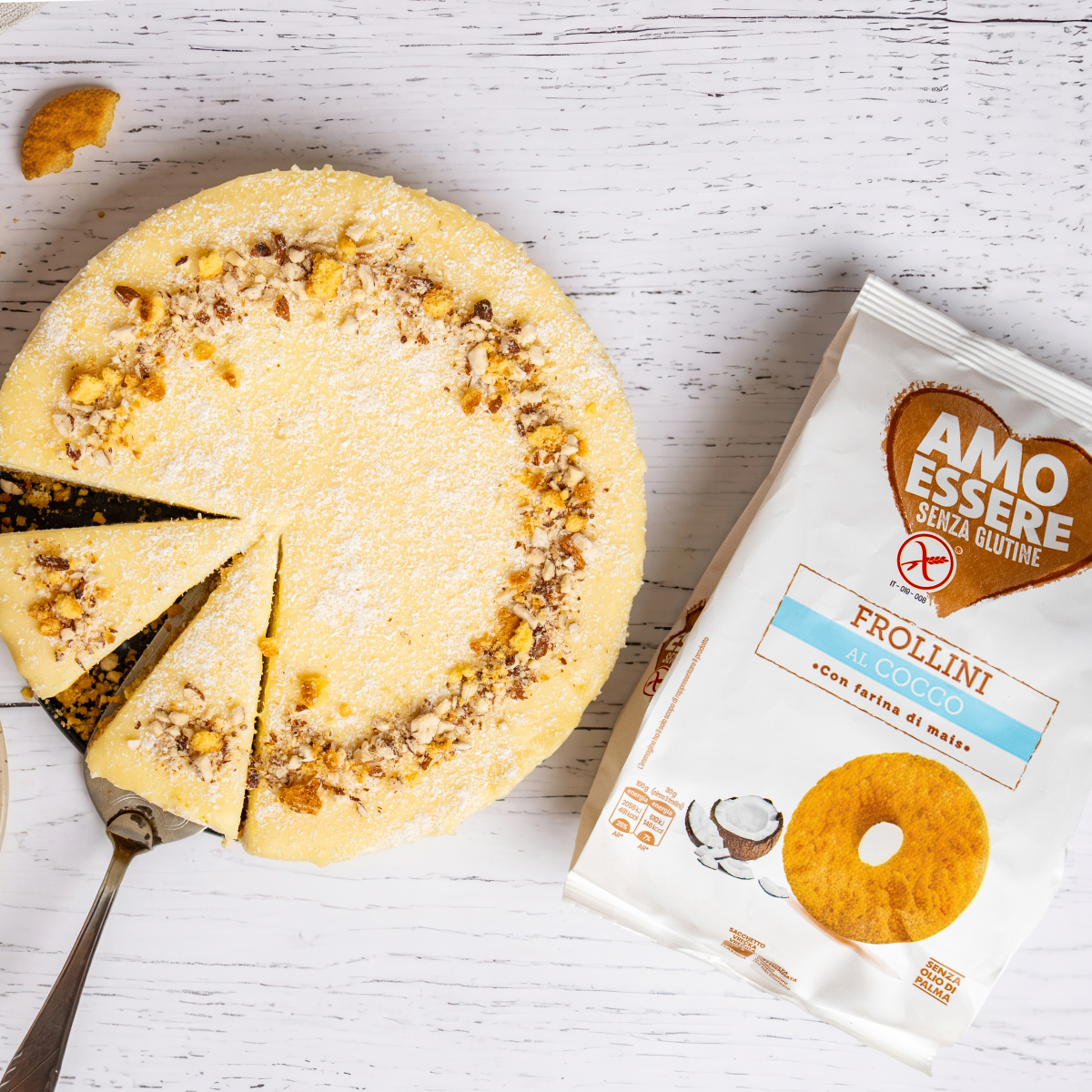 Kokos cheesecake