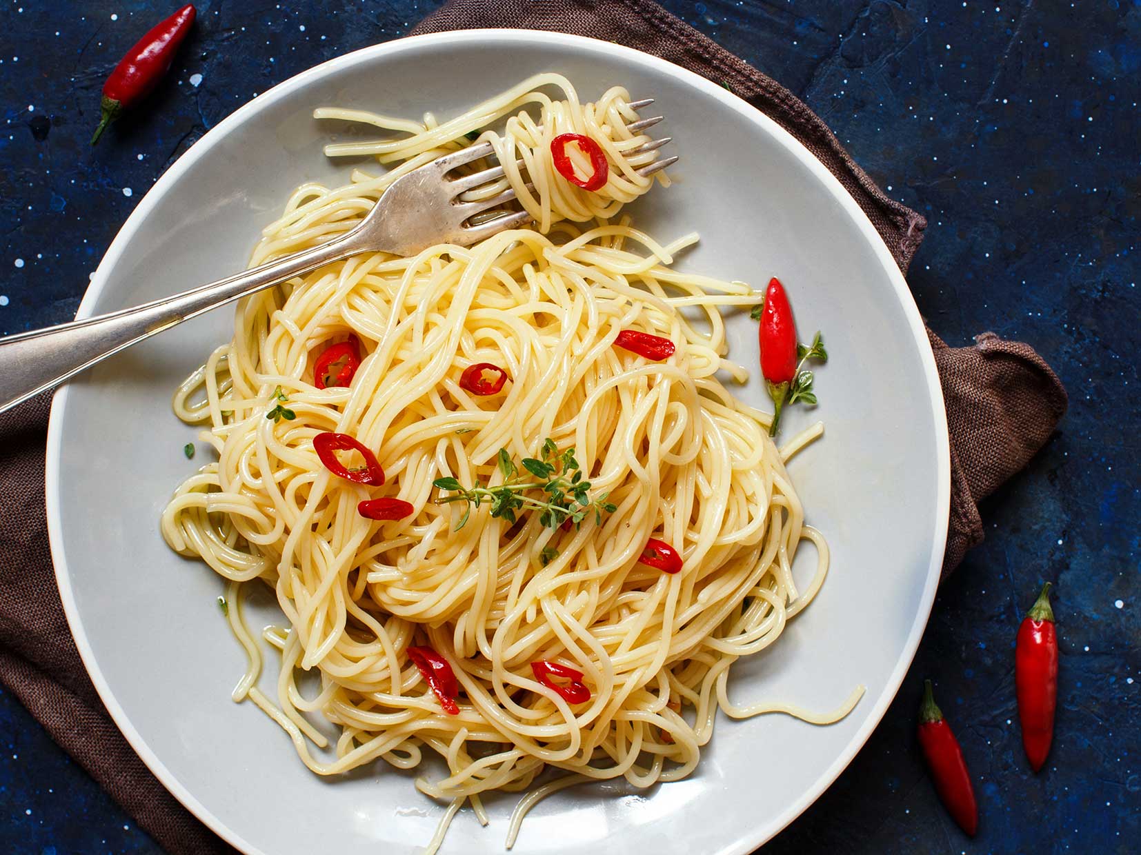 Testenine Aglio Olio Peperoncino