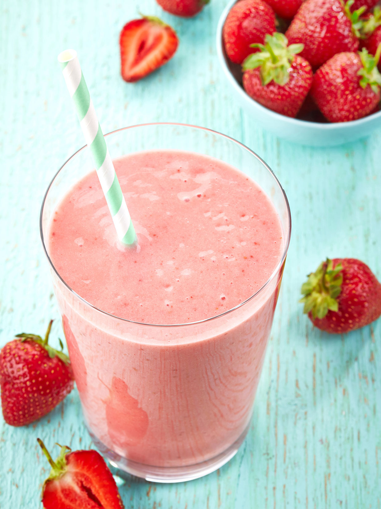 Smoothie z jagodami