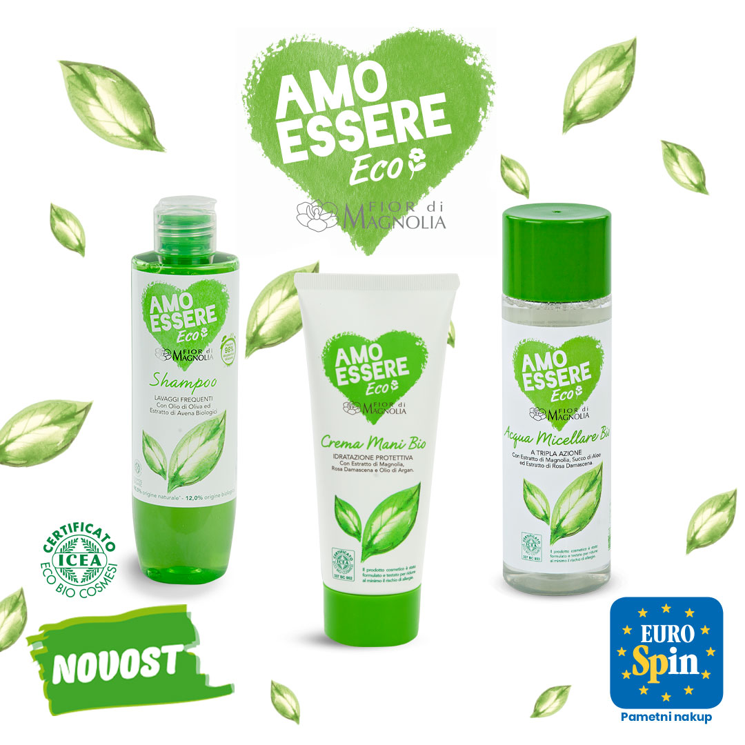 Ekološki kozmetični izdelki AMO ESSERE ECO