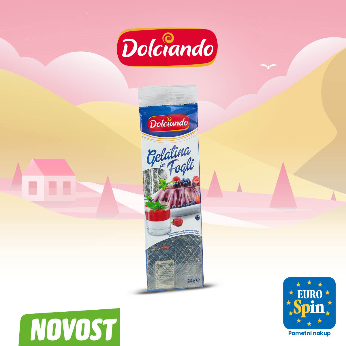 Želatina v lističih, DOLCIANDO