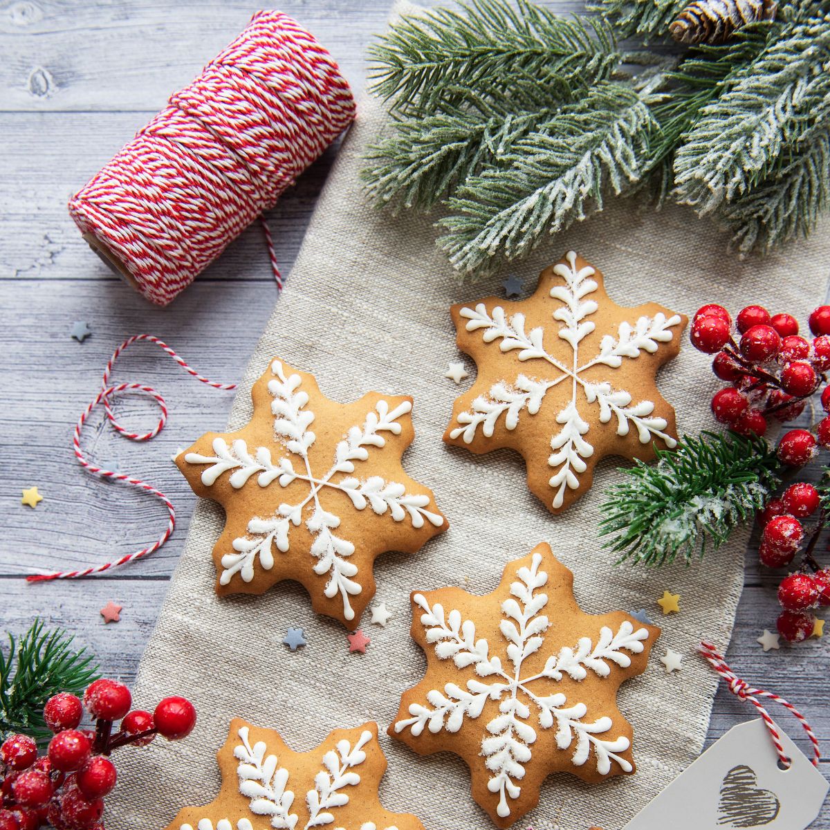 Božični keksi brez glutena