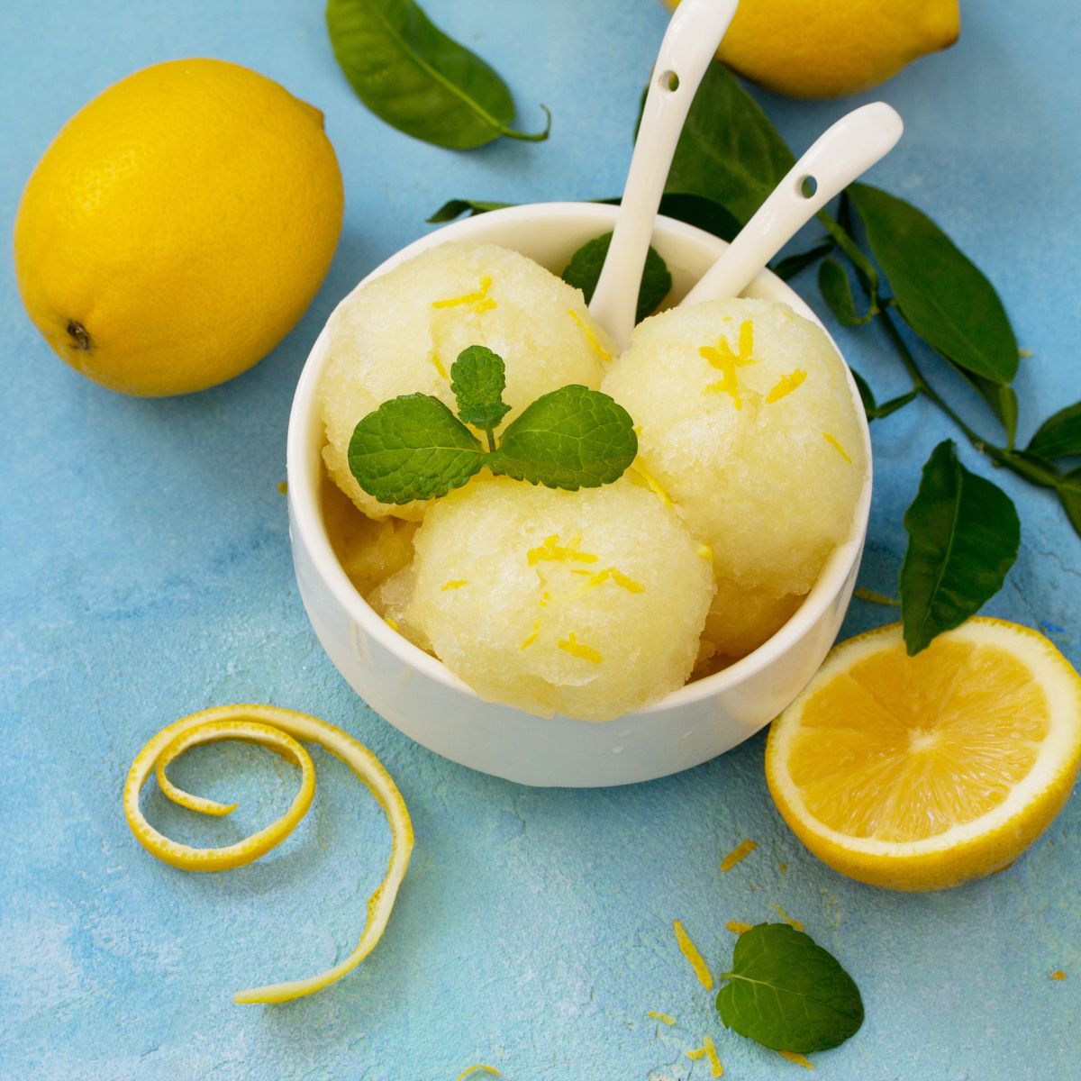 Limonov sorbet za otroke