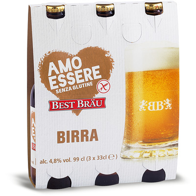 PIVO 
BREZ GLUTENA
4,8 VOL. % - AMO ESSERE SENZA GLUTINE